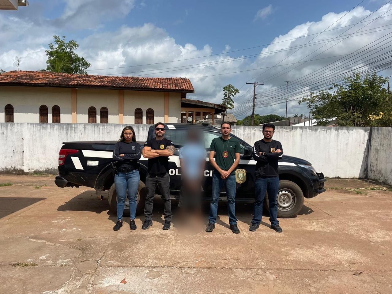 EM CALÇOENE, POLÍCIA CIVIL PRENDE HOMEM EM FLAGRANTE POR IMPORTUNAÇÃO SEXUAL
